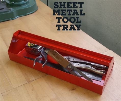 sheet metal tool tray plans|sheet metal tool tray ideas.